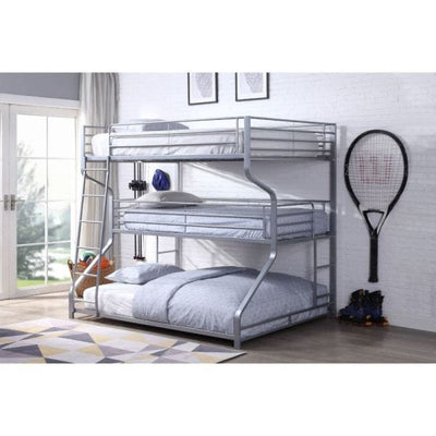 Acme Furniture Caius II Triple Bunk Bed - Twin/Full/Queen