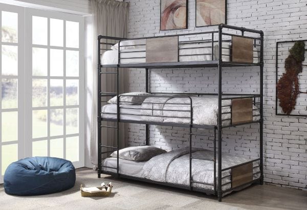 Acme Furniture Brantley Triple Bunk Bed - Twin