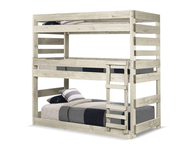 Chelsea Home Furniture Twin Triple Extra Long Bunk Bed